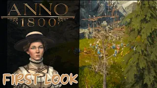 ANNO 1800 GAMEPLAY FIRST LOOK! | CAMPAIGN BEGINNER (PC)