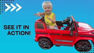 Kids Electric Car The Mercedes G63 AMG
