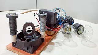 Free energy generator 220V// Practical invention - how to do it//New generator experiments