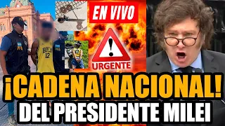 🔴URGENTE MILEI EN VIVO TRAS EL INTENTO DE ATENT4D0 EN CASA ROSADA ¡¡MILEI EN PELIGRO!! | FRAN FIJAP