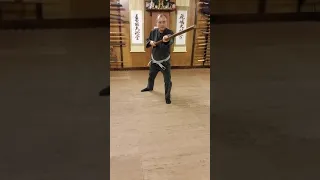 AZBujinkan - 16 - Gogyo With Rokushaku Bō