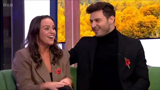 Ellie Leach & Vito Coppola on The One Show - 7th November 2023