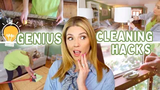 GENIUS Cleaning Hacks that will BLOW YOUR MIND 🤯