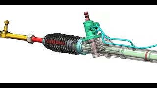 Toyota power steering rack_How it works