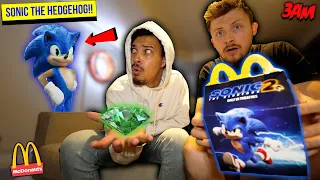 DO NOT ORDER A SONIC THE HEDGEHOG 2 HAPPY MEAL FROM MCDONALD'S AT 3AM (HE CAME TO OUR HOUSE!!)