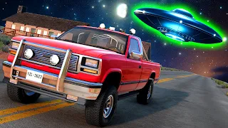 This New Map Has a Strange UFO Mystery in BeamNG Drive Mods!