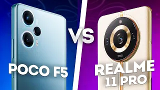 POCO F5 VS Realme 11 PRO+ КАКОЙ СМАРТФОН ВЫБРАТЬ?