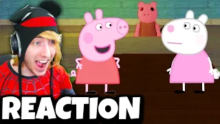 Peppa Pig vs Piggy Crossover Episode.. (REACTION)