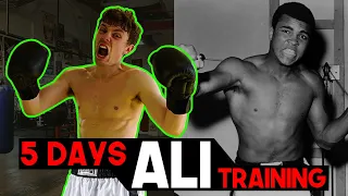 I Trained like Muhammad Ali for a Week