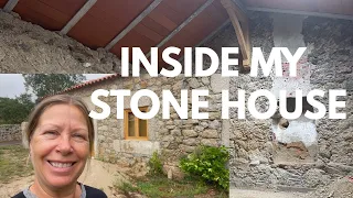 INSIDE MY PORTUGAL STONE HOUSE - House Renovation