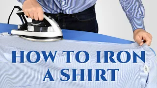 How To Iron Shirts Like A Pro - Easy Step-by-Step Dress Shirt Ironing Guide - Gentleman's Gazette