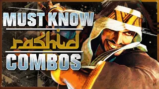 Must Know Rashid Combos for Street Fighter 6