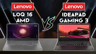 IdeaPad Gaming 3 vs Loq 16 Amd | these are the best and the cheapest gaming laptops | Tech compare