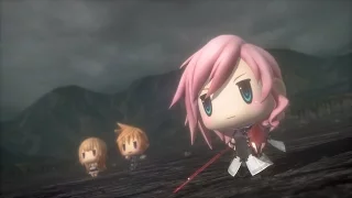 World of Final Fantasy: New Cutscene With English Voices 02 (PS4, PS Vita)