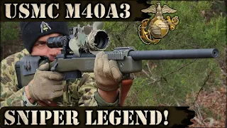 USMC M40A3 Sniper Rifle Legend!