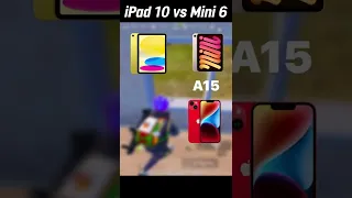 iPad 10th Generation vs iPad Mini 6 #shorts