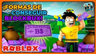 FORMAS EN LAS QUE PUEDES CONSEGUIR BLOCKBUX (DINERO MORADO)🤑😎| BLOXBURG| ROBLOX