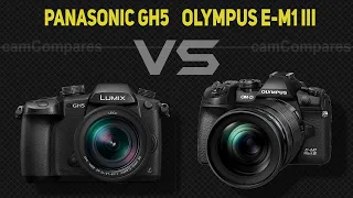 Panasonic Lumix GH5 vs Olympus E-M1 Mark III  [Camera Battle]