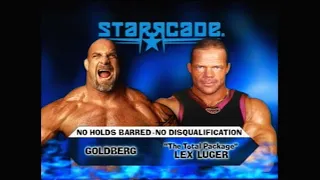 Story Of Goldberg vs Lex Luger | Starrcade 2000