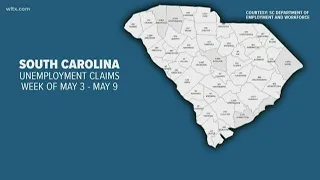 Number of South Carolinians filing for initial unemployment drops for 4th week