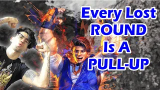 I Do Pull-Ups Every time I Lose A Round | Street Fighter 6