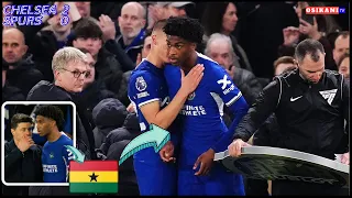 WHY 17 YEAR OLD ENGLISH-BORN GHANAIAN🏴󠁧󠁢󠁥󠁮󠁧󠁿🇬🇭TREND AFTER CHELSEA 2-0 SPURS…KUDUS & ISSAH NEWS