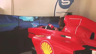 Simulazione Ferrari Formula 1 all'Autodromo Nazionale di Monza