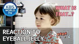 William and Bentley's reaction to eyeball jelly [The Return of Superman/2019.08.14]