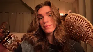 asmr brushing your hair 💆🏽‍♀️