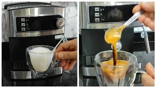 آلة القهوة الكهربائية☕ و إجابة على كل أسئلتكم مع شرح المفصل👌 /machine à café Espresso