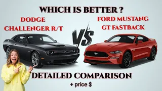 2023 Dodge challenger R/T vs 2024 Ford Mustang GT