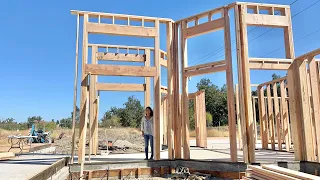 Week 1 of Main House Framing