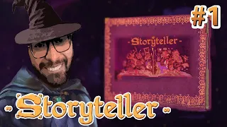 THIS CREATIVE PUZZLE GAME IS LIKE NO OTHER !! | STORYTELLER #1