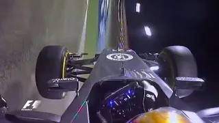 F1 2014 Onboard Crashes