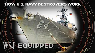 How the USS Carney Projects Power in the Red Sea | WSJ Equipped