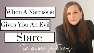 When A Narcissist Gives You An Evil Stare | Have you seen the black eyes of a Narcissist?