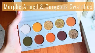 Morphe x Jaclyn Hill - Armed & Gorgeous Eyeshadow Palette - Just Swatches