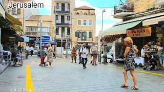 [4K] Jerusalem, Shuk Mahane Yehuda Market, Israel