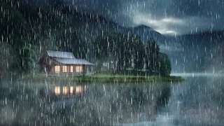 Misty Lake Rain sounds | Best rain sounds for sleeping #113