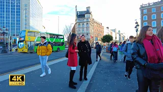 Dublin Ireland Walking Tour 4k 60fps - Dublin 2023 [23:27]