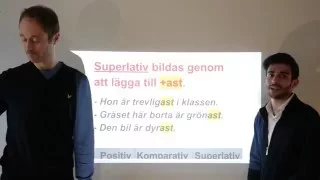 2.5.5 Adjektiv 5: Komparativ och Superlativ 1