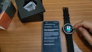 Zeblaze Stratos 2 unboxing and quick menu view