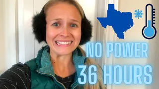 Surviving FREEZING TEMPERATURES and POWER OUTAGES in Houston, Texas Winter Storm