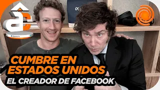 Milei se reunió con MARK ZUCKERBERG, CEO de Meta, en Estados Unidos