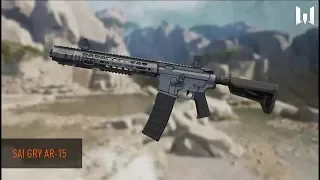 Warface по фану 2 на 1 с SAI GRY AR15 на ангаре