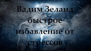 Вадим Зеланд - быстрое избавление от стрессов  | трансерфинг