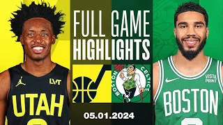 Boston Celtics vs Utah Jazz Full Game Highlights | Jan 5 | 2024 NBA Season