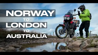 I fell in love with an old motor bike - THE WARHORSE II - bringing my Honda Africa Twin home!