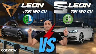 CUPRA LEON eTSI 150 CV vs SEAT LEON TSI FR 130 CV: ¿CUÁL ES MEJOR y MERECE MÁS LA PENA?