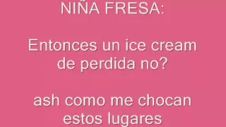 La Nina Fresa(Lyrics)